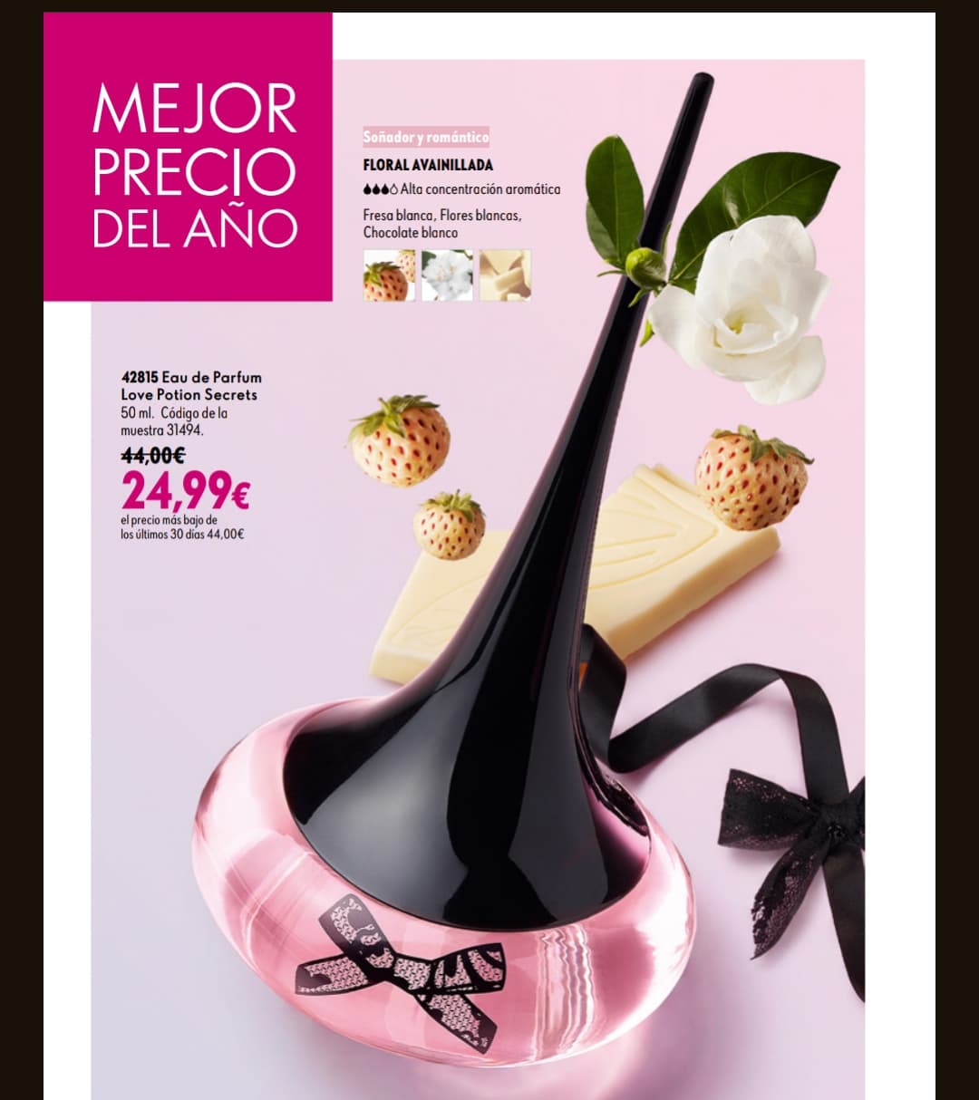 Oeu de panfum Love Potion Secrets